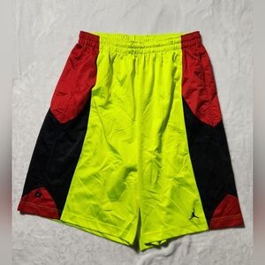 Vintage Jordan Durasheen Volt Red 2013 Basketball Shorts 404309 705 Men’s 2XL
